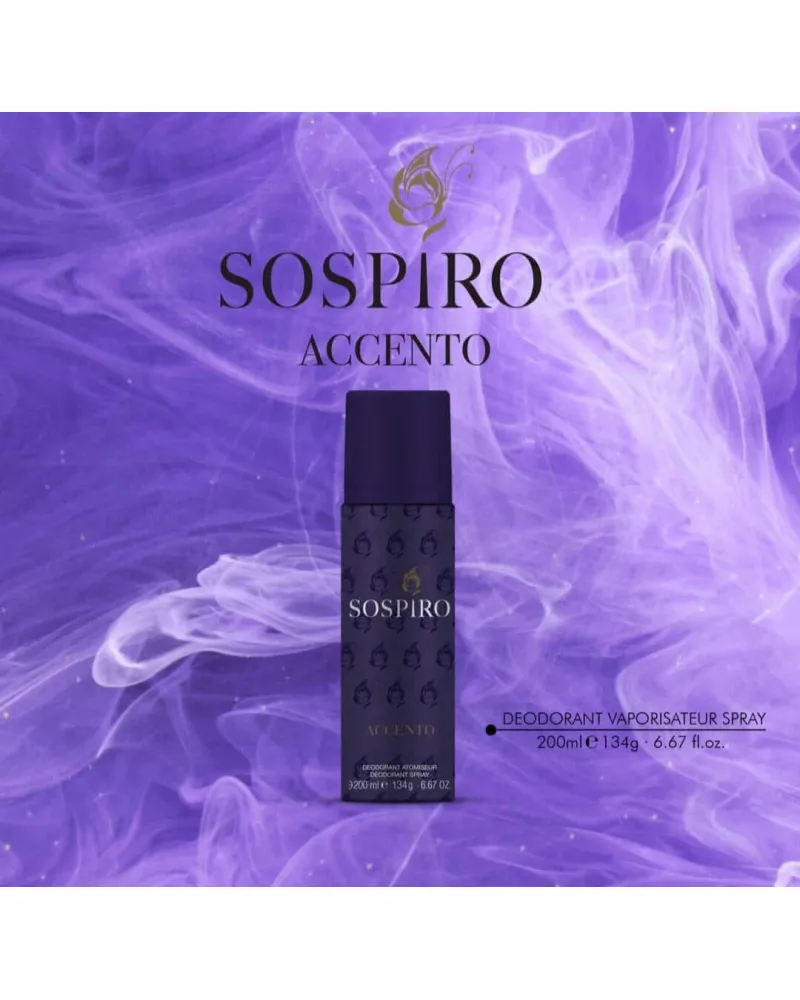 Sospiro Accento Unisex Deodorant 200ml