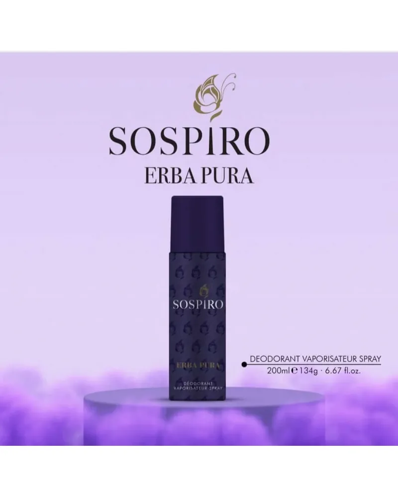 Sospiro Erba Pura Unisex Deodorant 200ml