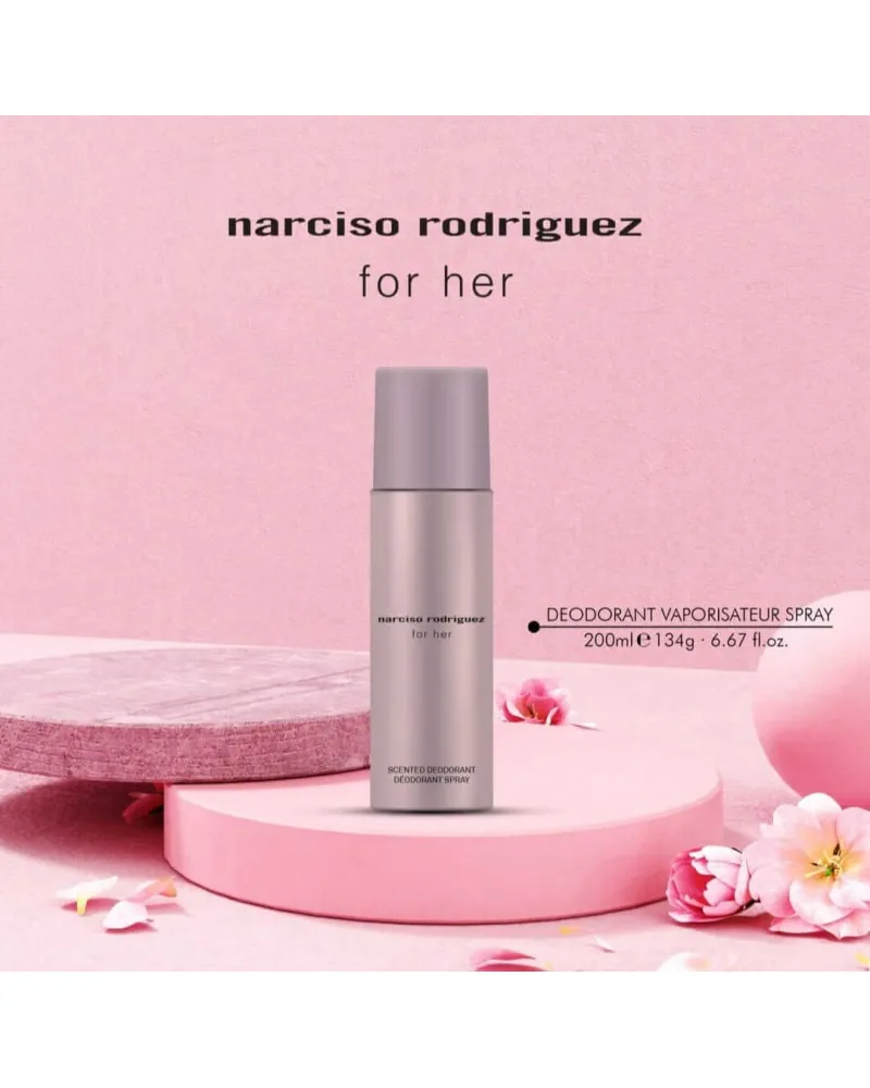 Narciso Rodriguez Pink For Her Kadın Deodorant 200ml