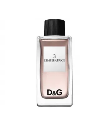 Dolce Gabbana No 3 Edt 100ml Bayan Tester Parfüm Woman Dolce Gabbana No 3 Edt 100ml Bayan Tester Parfüm Woman