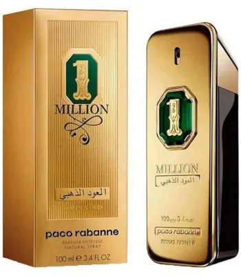 Paco Rabanne 1 Million Golden Oud Parfum INTENSE for Men JLT Paco Rabanne 1 Million Golden Oud Parfum INTENSE for Men JLT