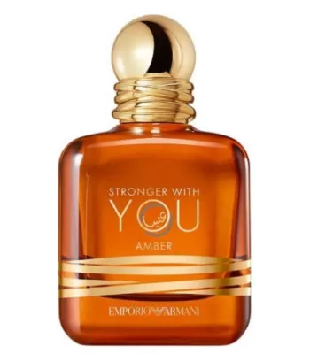 Giorgio Armani stronger with you Amber Eau de parfum tester Man