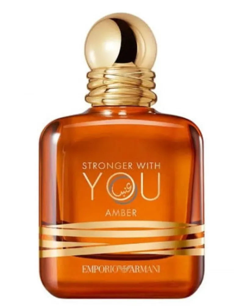Giorgio Armani stronger with you Amber Eau de parfum tester Man