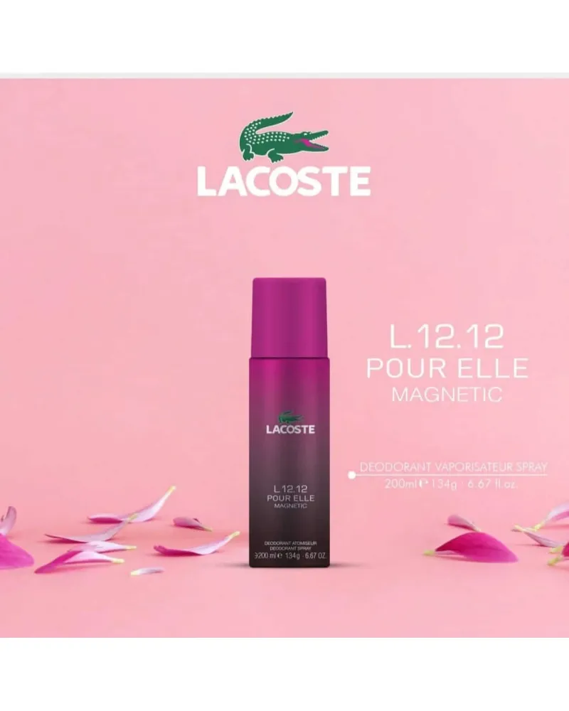 Lacoste L.12.12 Pour Elle Magnetic Kadın Deodorant 200ml